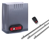 Σετ μοτέρ συρόμενης πόρτας DKC500 με 1 τηλεχειριστήριο και 3m μεταλλική κρεμαγιέρα