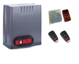 Σετ μοτέρ συρόμενης πόρτας DKC500 με 2 τηλεχειριστήρια και φωτοκύτταρα με ανακλαστήρα