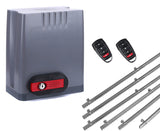 Σετ μοτέρ συρόμενης πόρτας DKC500 με 2 τηλεχειριστήρια και 6m μεταλλική κρεμαγιέρα
