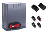 Σετ μοτέρ συρόμενης πόρτας DKC500 με 4 τηλεχειριστήρια και φωτοκύτταρα ενσύρματα