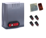 Σετ μοτέρ συρόμενης πόρτας DKC500 με 4 τηλεχειριστήρια και φωτοκύτταρα με ανακλαστήρα