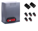 Σετ μοτέρ συρόμενης πόρτας DKC500 με 5 τηλεχειριστήρια και φωτοκύτταρα ενσύρματα