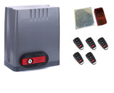 Σετ μοτέρ συρόμενης πόρτας DKC500 με 5 τηλεχειριστήρια και φωτοκύτταρα με ανακλαστήρα