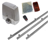 Σετ μοτέρ συρόμενης πόρτας MEKO-5 με 1 τηλεχειριστήριο, 3m μεταλλική κρεμαγιέρα και φωτοκύτταρα με ανακλαστήρα