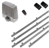 Σετ μοτέρ συρόμενης πόρτας MEKO-5 με 1 τηλεχειριστήριο, 5m μεταλλική κρεμαγιέρα και φωτοκύτταρα ενσύρματα