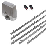 Σετ μοτέρ συρόμενης πόρτας MEKO-5 με 2 τηλεχειριστήρια και 5m μεταλλική κρεμαγιέρα