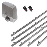 Σετ μοτέρ συρόμενης πόρτας MEKO-5 με 2 τηλεχειριστήρια και 6m μεταλλική κρεμαγιέρα