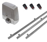 Σετ μοτέρ συρόμενης πόρτας MEKO-5 με 3 τηλεχειριστήρια και 3m μεταλλική κρεμαγιέρα