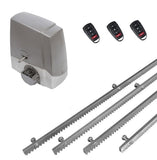 Σετ μοτέρ συρόμενης πόρτας MEKO-5 με 3 τηλεχειριστήρια και 4m μεταλλική κρεμαγιέρα