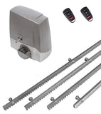 Σετ μοτέρ συρόμενης πόρτας MEKO-8 με 2 τηλεχειριστήρια και 4m μεταλλική κρεμαγιέρα