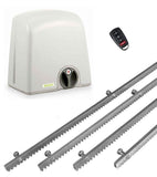 Σετ μοτέρ συρόμενης πόρτας PROTECO STRIKE-5 με 1 τηλεχειριστήριο και 4m μεταλλική κρεμαγιέρα