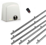 Σετ μοτέρ συρόμενης πόρτας PROTECO STRIKE-5 με 1 τηλεχειριστήριο και 6m μεταλλική κρεμαγιέρα