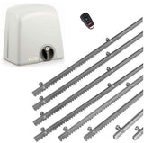 Σετ μοτέρ συρόμενης πόρτας PROTECO STRIKE-8 με 1 τηλεχειριστήριο και 8m μεταλλική κρεμαγιέρα