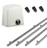 Σετ μοτέρ συρόμενης πόρτας PROTECO STRIKE-8 με 3 τηλεχειριστήρια και 4m μεταλλική κρεμαγιέρα