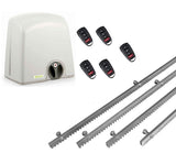 Σετ μοτέρ συρόμενης πόρτας PROTECO STRIKE-8 με 5 τηλεχειριστήρια και 4m μεταλλική κρεμαγιέρα