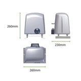 Διαστάσεις μηχανισμού συρόμενης πόρτας PROTECO STRIKE-5