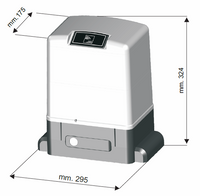 Μοτέρ συρόμενης γκαραζόπορτας NORTON-MSC-800 (Kit-Basic)