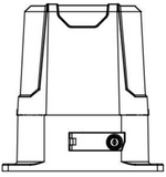 Μοτέρ συρόμενης γκαραζόπορτας για πόρτα μέχρι 800 κιλά ΡΥΜ-Ν2208