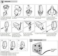 Οδηγίες εγκατάστασης φανού ειδοποίησης LED Motorline MP205