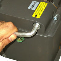 Μηχανισμός συρόμενης γκαραζόπορτας με μοτέρ σε μπάνιου λαδιού VDS SL1000-OIL